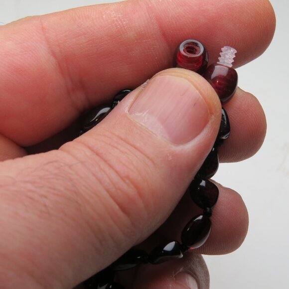 Authentic Amber Teething Unisex Necklace 12.5" Infant/Baby Premium Quality - Picture 3 of 3